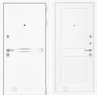 Входная дверь Лайн WHITE 11 - Белый софт